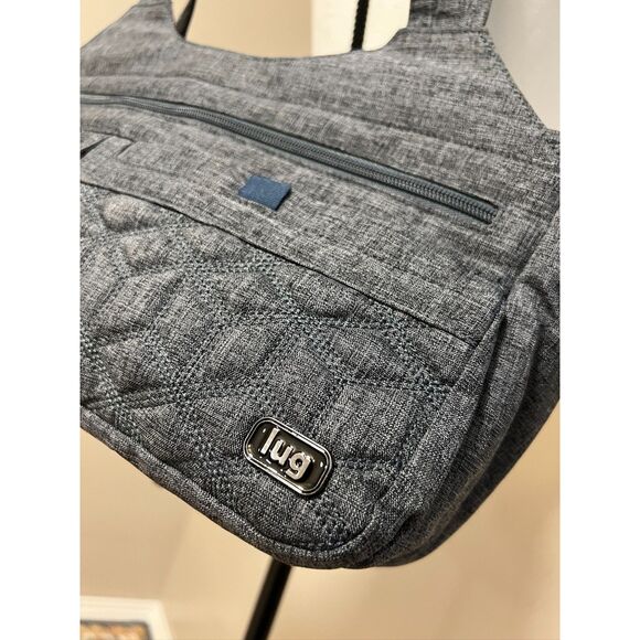 NWOT Lug East West Streetcar tote in dark heather gray - Picture 3 of 16